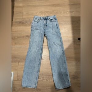 Denim forum lggy Low rise baggy